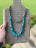 22” Turquoise necklace