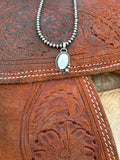 White cap pendant