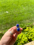 Deep blue ring