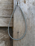 sterling pearl choker 4mm