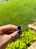 Deep blue ring