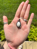 White cap pendant