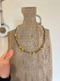 Yellow Amber Choker