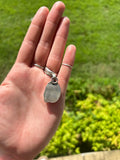 White cap pendant