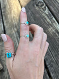 Dainty turquois ring