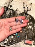 Wampum earrings