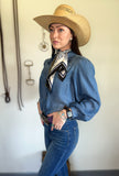 Cowboy Blues Top