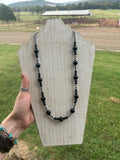 24" Black Onyx Necklace