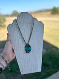 Turquoise Slab Necklace