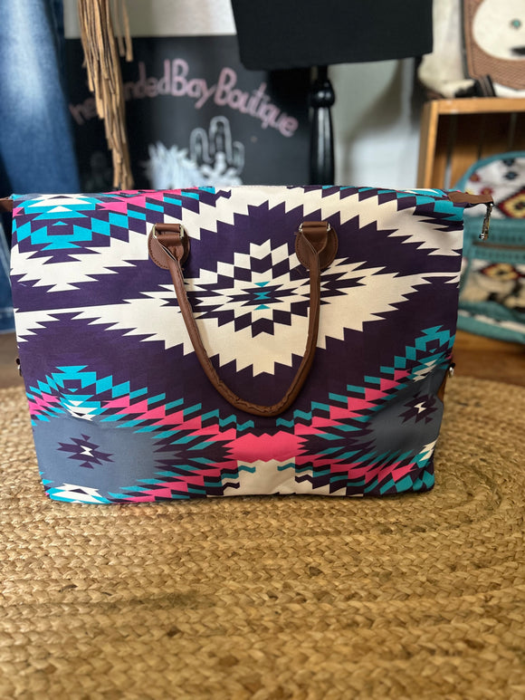 Tote bag Aztec tote bag traveling bag 