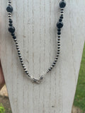 24" Black Onyx Necklace