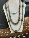 Turquoise Nugget Necklace