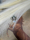 Mini crawler turquoise ring