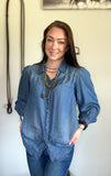 Cowboy Blues Top