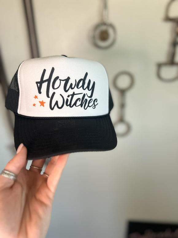 Howdy Witches Trucker hat