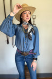 Cowboy Blues Top