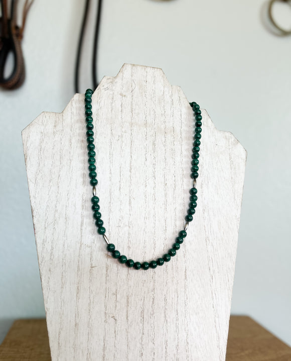 malachite necklace 18