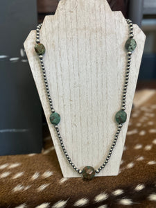 Turquoise Nugget Necklace