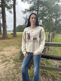 cowgirl western roper sweatshirt