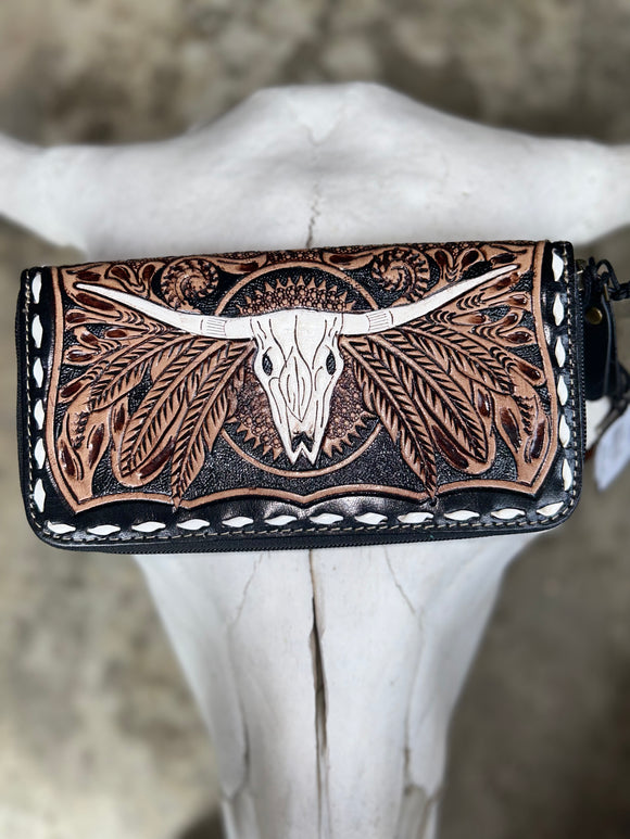 Steer zip wallet