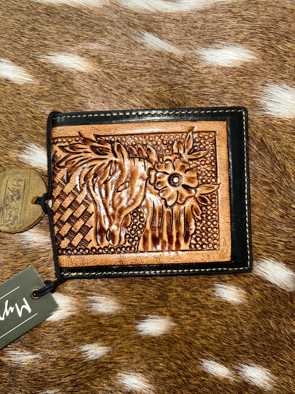 mens western myra wallet leather