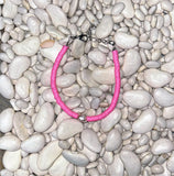 Pink western bracelet