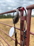 one ear horse tack headstall