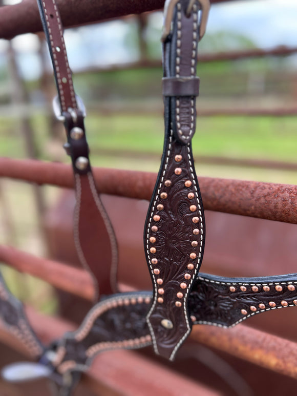 dark oil headstall